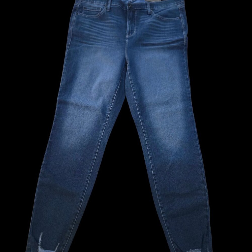 Torrid “Sky High Skinny” Ripped Jeans – Size 18T – New with Tags - Picture 2 of 11